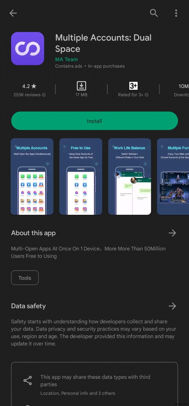 แอพ Android ซ้ำโดยไม่มีพื้นที่คู่ขนาน:คู่มือการติดตั้งอย่างง่าย 