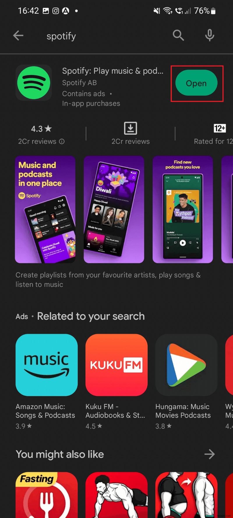 วิธีแก้ปัญหา 7 อันดับแรกในการแก้ไขข้อผิดพลาด Spotify มีบางอย่างผิดปกติ บน Android