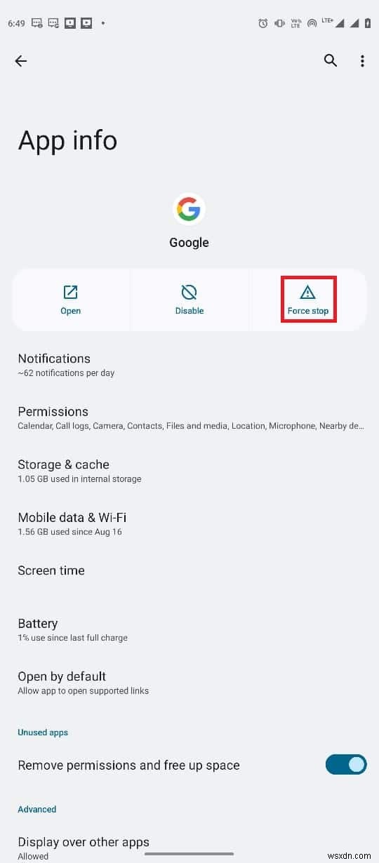 แก้ไขข้อผิดพลาด  Google ออฟไลน์  บนอุปกรณ์ Android 