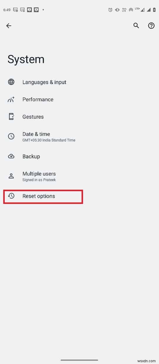 แก้ไขข้อผิดพลาด  Google ออฟไลน์  บนอุปกรณ์ Android 