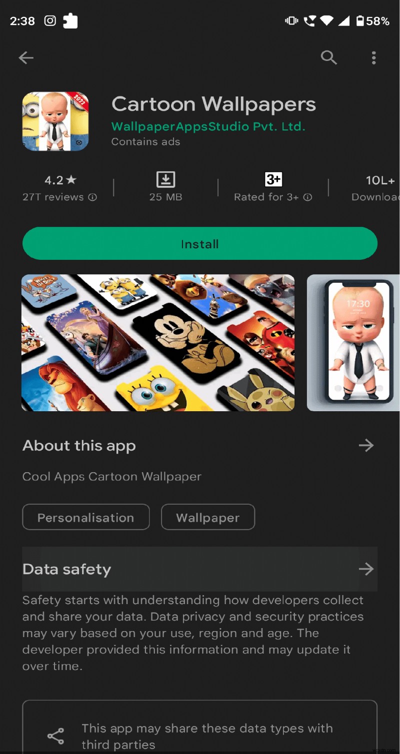 แอพวอลเปเปอร์ดิสนีย์ที่ดีที่สุด 11 อันดับสำหรับ Android – คู่มือปี 2024 