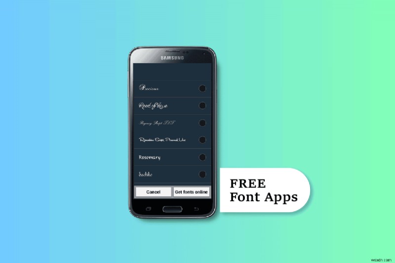 แอพแบบอักษรฟรี 17 อันดับแรกสำหรับสมาร์ทโฟน Android