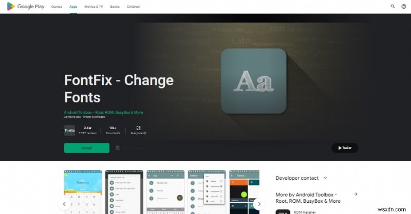 แอพแบบอักษรฟรี 17 อันดับแรกสำหรับสมาร์ทโฟน Android 