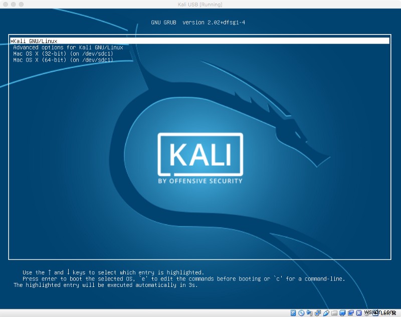 ติดตั้ง Kali Linux บน USB ที่มี EFI Boot บน Mac:คำแนะนำทีละขั้นตอนพร้อมเคล็ดลับการจำลองเสมือน 