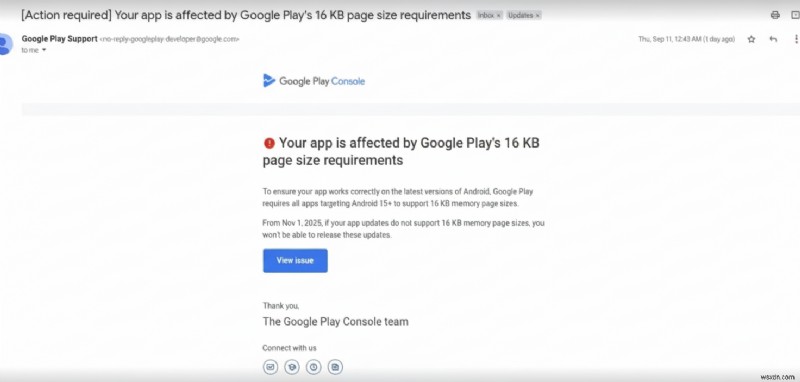 ข้อกำหนดขนาดหน้า 16 KB ของ Google Play:เหตุใดจึงสำคัญและวิธีอัปเดตแอปของคุณ 