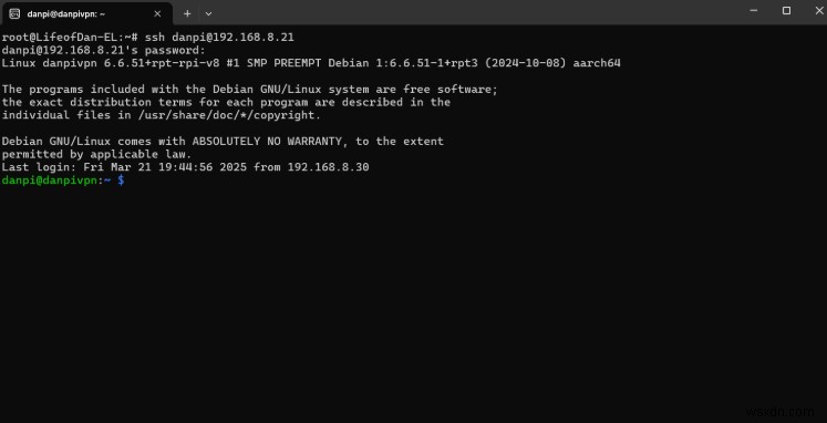รักษาความปลอดภัยเครือข่ายในบ้านของคุณ:การปรับใช้ Raspberry Pi VPN ด้วย Tailscale 