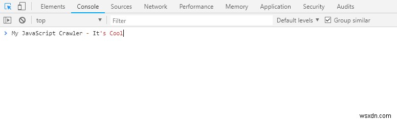 Web Scraping ที่มีประสิทธิภาพ:ใช้คอนโซลเบราว์เซอร์เพื่อแยกและจัดเก็บข้อมูลด้วย JavaScript