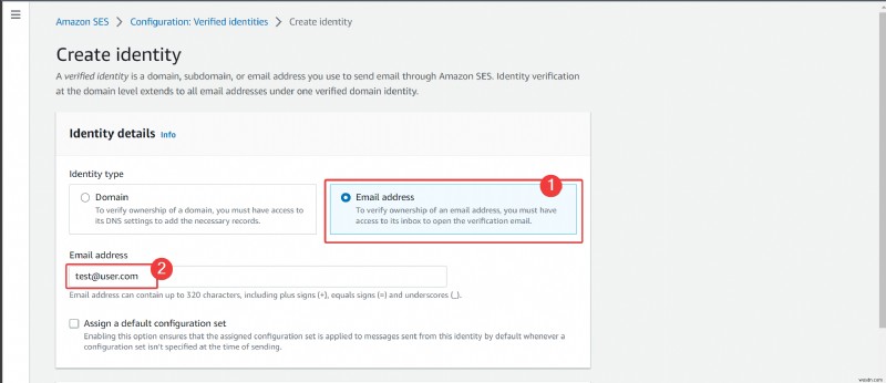 คำแนะนำทีละขั้นตอน:การตั้งค่า AWS Simple Email Service (SES) เพื่อการส่งอีเมลที่เชื่อถือได้ 