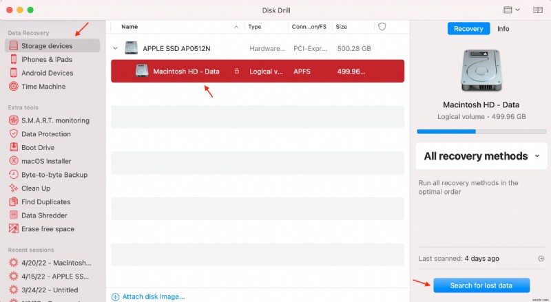วิธีการกู้คืนการบันทึกหน้าจอ QuickTime ที่ถูกลบบน Mac - วิธีการที่รวดเร็วและเชื่อถือได้