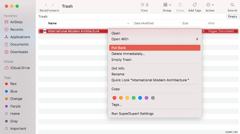 วิธีการที่รวดเร็วและเชื่อถือได้ในการกู้คืนเอกสารหน้าที่ถูกลบบน Mac