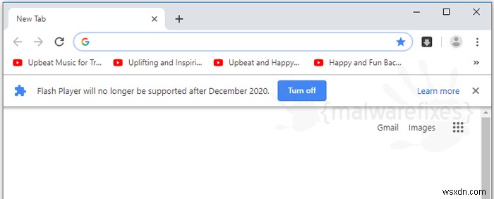 ปิดคำเตือน  ไม่รองรับ Flash Player อีกต่อไป  ใน Google Chrome 