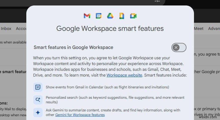 วิธีปิดการใช้งาน Gemini AI ใน Gmail:คำแนะนำทีละขั้นตอน 