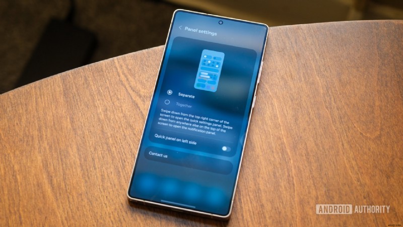 วิธีปิดการแจ้งเตือนแยกบน Samsung Galaxy S25 One UI 7 