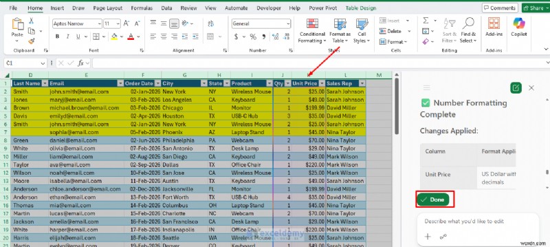 ปรับปรุงการทำความสะอาดข้อมูล Excel ด้วย Copilot:7 ปัญหาทั่วไปที่แก้ไขได้ในคลิกเดียว