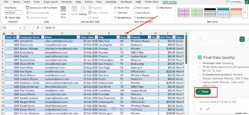 ปรับปรุงการทำความสะอาดข้อมูล Excel ด้วย Copilot:7 ปัญหาทั่วไปที่แก้ไขได้ในคลิกเดียว