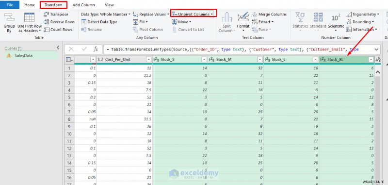 เชี่ยวชาญ 5 เทคนิค Power Query หลักเพื่อล้างข้อมูลการขายอีคอมเมิร์ซ