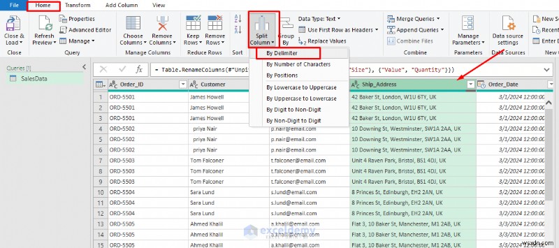 เชี่ยวชาญ 5 เทคนิค Power Query หลักเพื่อล้างข้อมูลการขายอีคอมเมิร์ซ