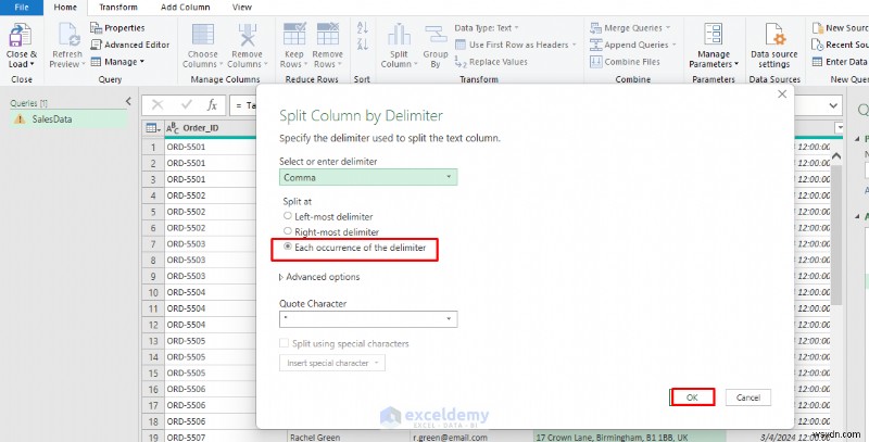 เชี่ยวชาญ 5 เทคนิค Power Query หลักเพื่อล้างข้อมูลการขายอีคอมเมิร์ซ