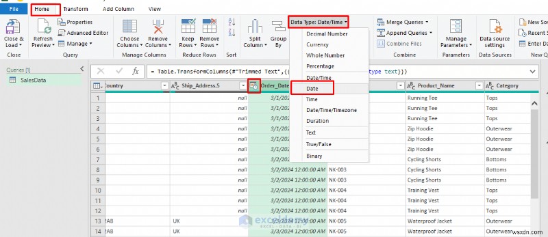 เชี่ยวชาญ 5 เทคนิค Power Query หลักเพื่อล้างข้อมูลการขายอีคอมเมิร์ซ