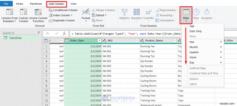 เชี่ยวชาญ 5 เทคนิค Power Query หลักเพื่อล้างข้อมูลการขายอีคอมเมิร์ซ