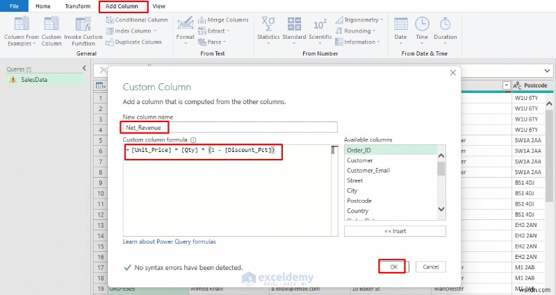 เชี่ยวชาญ 5 เทคนิค Power Query หลักเพื่อล้างข้อมูลการขายอีคอมเมิร์ซ