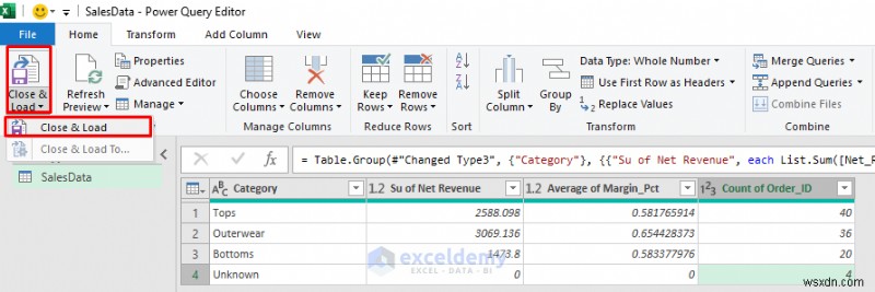 เชี่ยวชาญ 5 เทคนิค Power Query หลักเพื่อล้างข้อมูลการขายอีคอมเมิร์ซ