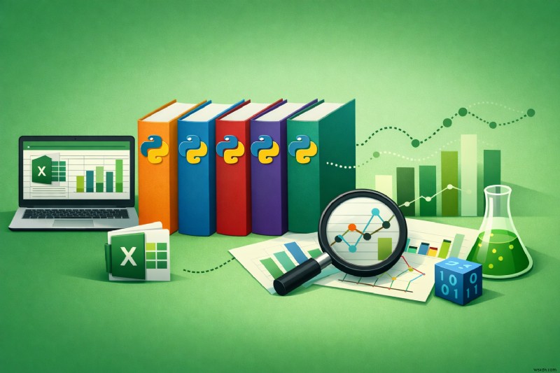 ไลบรารี Python 5 อันดับแรกที่ยกระดับการวิเคราะห์ข้อมูล Excel สำหรับมืออาชีพ 