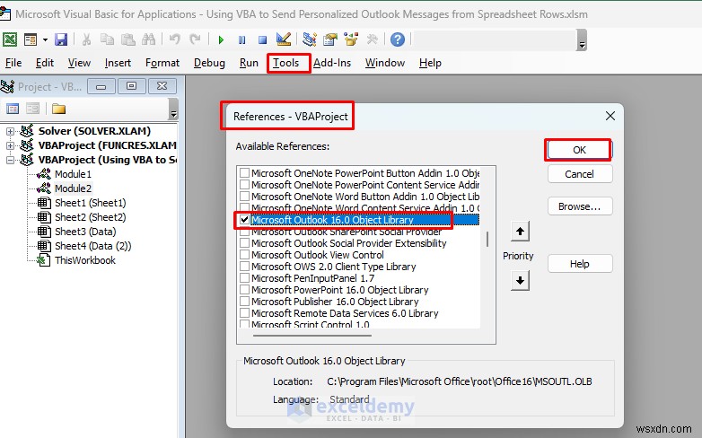 เครื่องมือสร้างอีเมล Excel:สร้างอีเมล Outlook ส่วนบุคคลโดยอัตโนมัติโดยใช้ VBA 