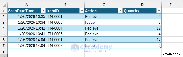 สร้างตัวติดตามสินค้าคงคลังด้วยรหัส QR ใน Excel – เรียบง่าย คุ้มค่า และเชื่อถือได้ 