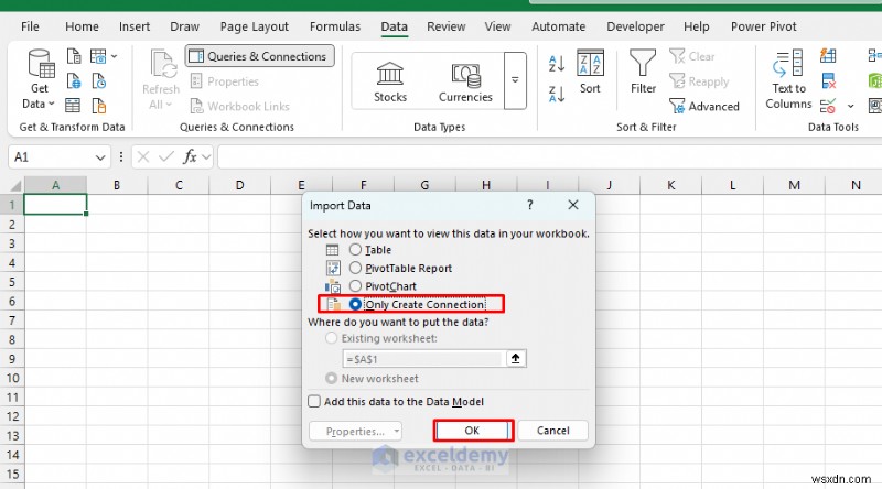 คำแนะนำทีละขั้นตอน:การนำเข้าข้อมูล Microsoft Access ลงใน Excel