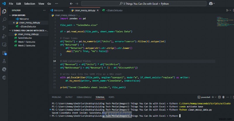 5 วิธีอันทรงพลังในการรวม Excel และ Python สำหรับเวิร์กโฟลว์ข้อมูลขั้นสูง 