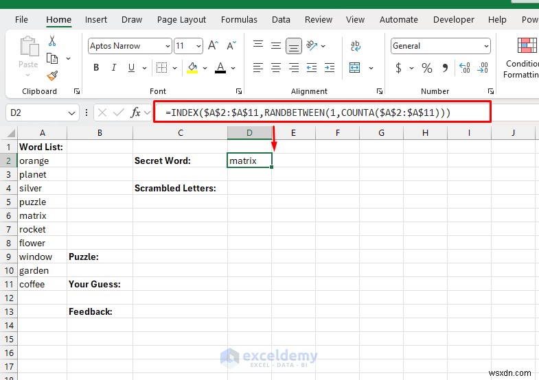 Excel เหนือกว่าสเปรดชีต:สร้างมินิเกมและปริศนาด้วยเคล็ดลับอันชาญฉลาด