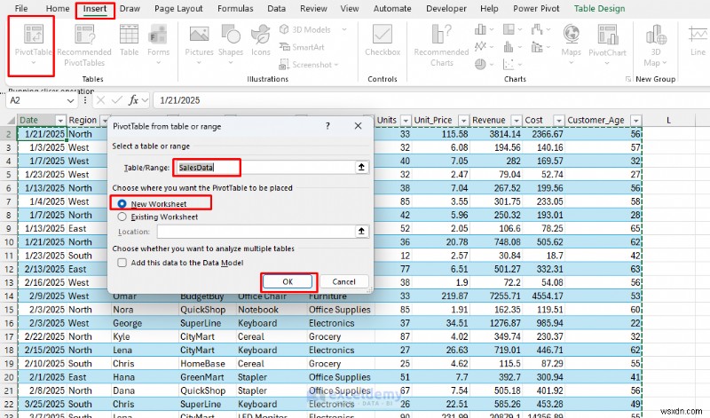 Master PivotTables:5 เทคนิคขั้นสูงเพื่อข้อมูลเชิงลึกอันทรงพลัง