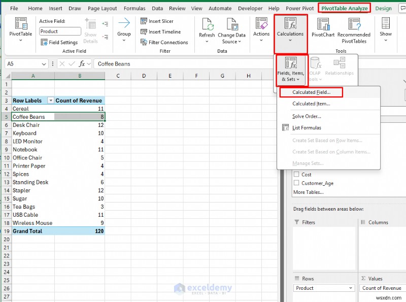 Master PivotTables:5 เทคนิคขั้นสูงเพื่อข้อมูลเชิงลึกอันทรงพลัง