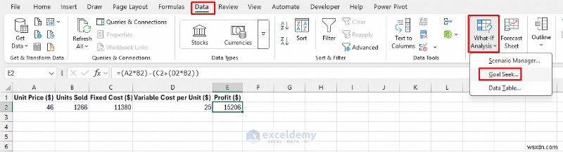 การวิเคราะห์แบบ What-If ของ Master Excel:3 เทคนิคที่ได้รับการพิสูจน์แล้วในการคาดการณ์และจำลองสถานการณ์ทางธุรกิจ 