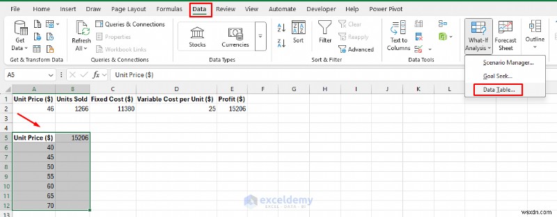 การวิเคราะห์แบบ What-If ของ Master Excel:3 เทคนิคที่ได้รับการพิสูจน์แล้วในการคาดการณ์และจำลองสถานการณ์ทางธุรกิจ 