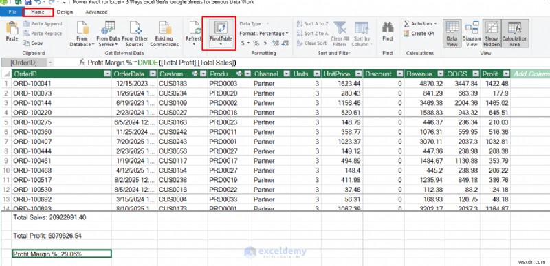 Excel กับ Google ชีต:3 เหตุผลที่พิสูจน์แล้ว Excel ชนะสำหรับงานข้อมูลที่ซับซ้อน