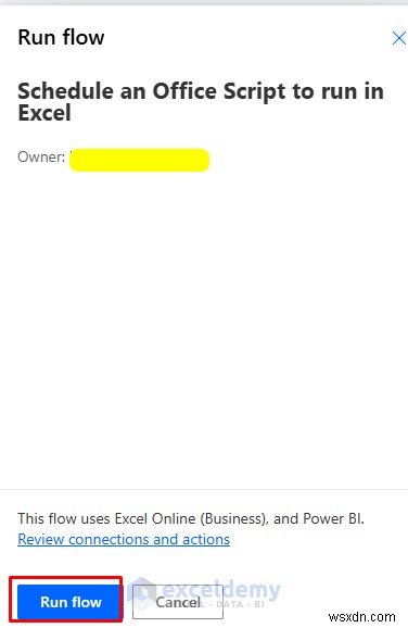 เปิดใช้ Power BI และ Power Automate จากปุ่ม Excel:คำแนะนำทีละขั้นตอน 