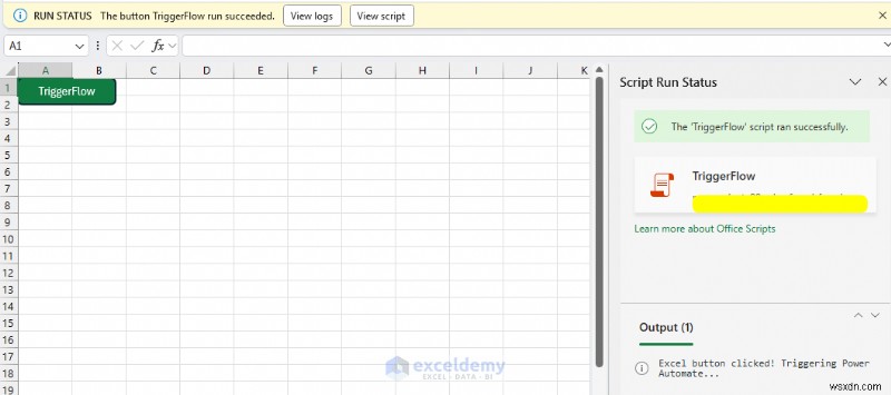 เปิดใช้ Power BI และ Power Automate จากปุ่ม Excel:คำแนะนำทีละขั้นตอน 