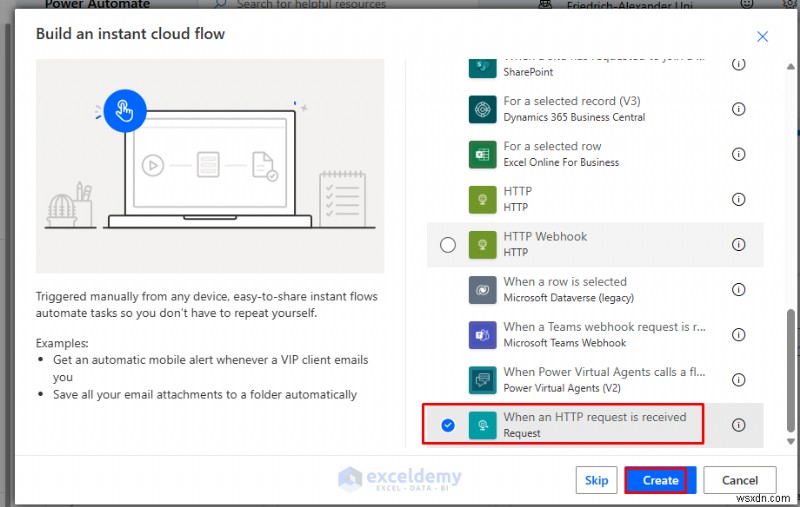 เปิดใช้ Power BI และ Power Automate จากปุ่ม Excel:คำแนะนำทีละขั้นตอน 