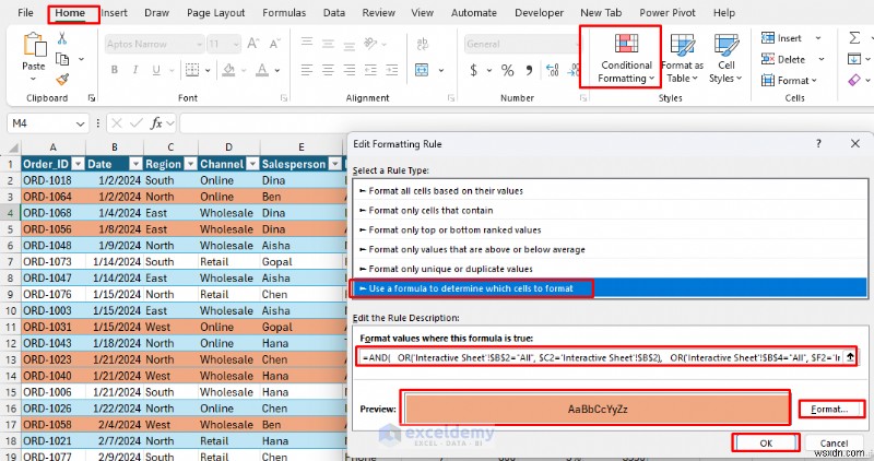 สร้างสมุดงาน Excel แบบโต้ตอบโดยไม่มี VBA:คำแนะนำทีละขั้นตอน 