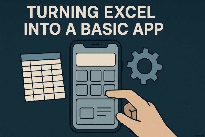 สร้างมินิแอปที่ใช้งานได้จริงใน Excel ด้วยปุ่ม แบบฟอร์ม และลอจิกที่ซ่อนอยู่ 