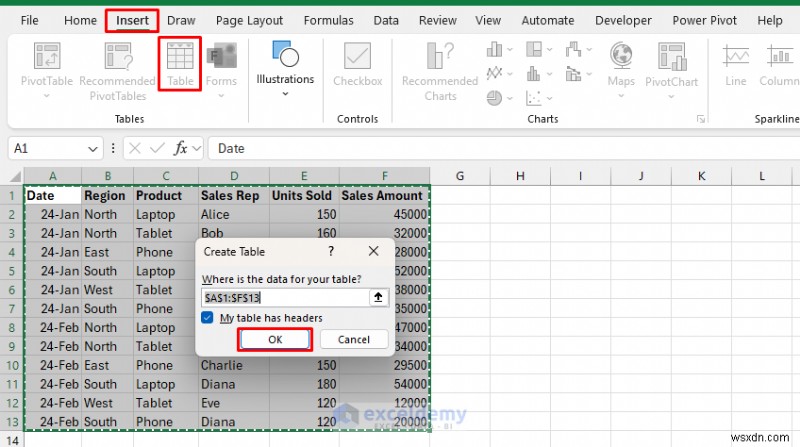 สร้างแผนภูมิ Excel แบบเรียลไทม์เชิงโต้ตอบสำหรับการแสดงข้อมูลแบบไดนามิก