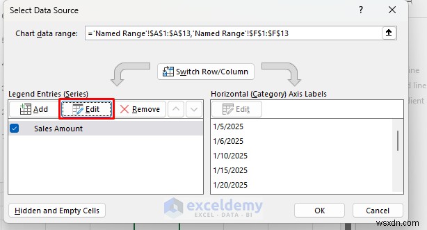 สร้างแผนภูมิ Excel แบบเรียลไทม์เชิงโต้ตอบสำหรับการแสดงข้อมูลแบบไดนามิก