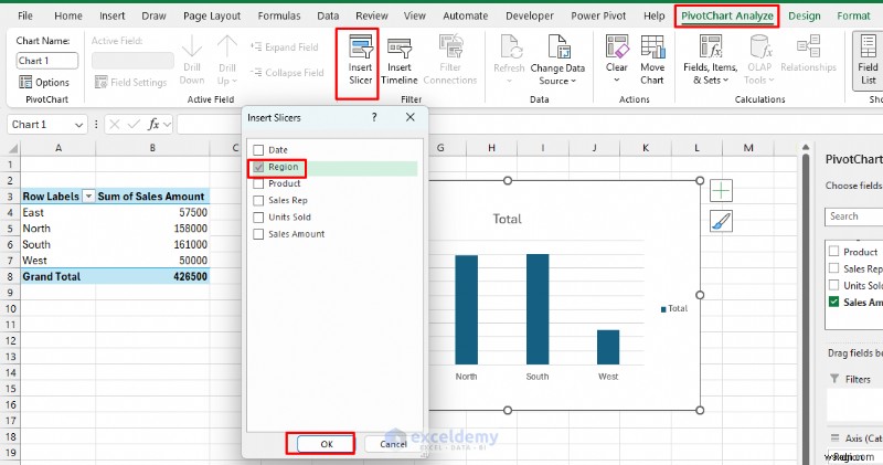 สร้างแผนภูมิ Excel แบบเรียลไทม์เชิงโต้ตอบสำหรับการแสดงข้อมูลแบบไดนามิก