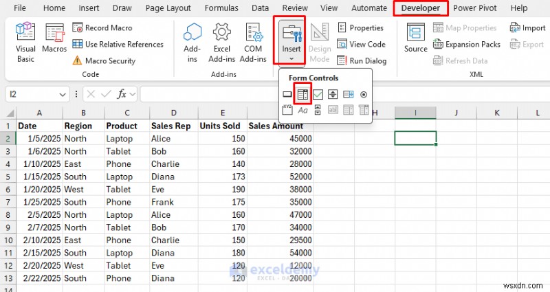 สร้างแผนภูมิ Excel แบบเรียลไทม์เชิงโต้ตอบสำหรับการแสดงข้อมูลแบบไดนามิก