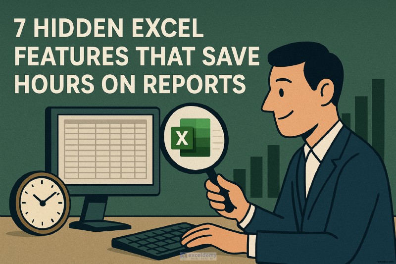 7 ฟีเจอร์ของ Excel ที่ลดเวลาในการเตรียมรายงานเป็นรายชั่วโมง 
