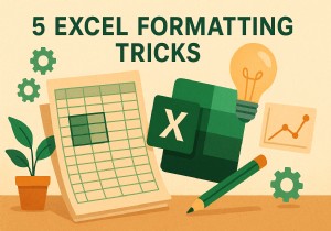 5 เคล็ดลับการจัดรูปแบบ Pro Excel สำหรับสเปรดชีตที่สวยงาม 