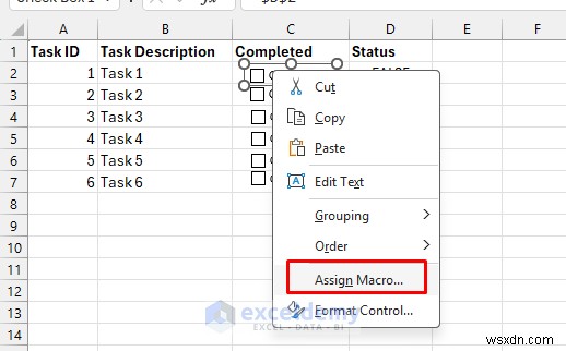 สร้างรายการตรวจสอบที่ล็อกไว้จนกว่าจะเสร็จสมบูรณ์ใน Excel:คำแนะนำทีละขั้นตอนพร้อมการป้องกันลอจิกและชีต