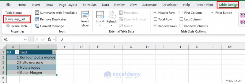 ตรวจหาภาษาในเซลล์ Excel โดยอัตโนมัติด้วย Power Query และ VBA 